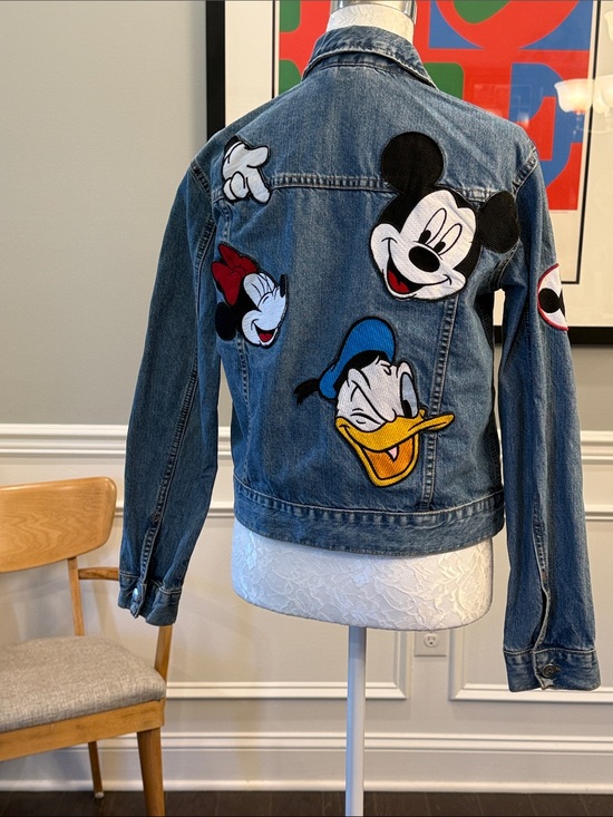 Zara Jackets & Blazers - Rare Collectible Zara Trafaluc Denimwear Jacket with Disney Character Patches
